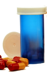 Pill Vials With Child Resistant Caps Cobalt Blue